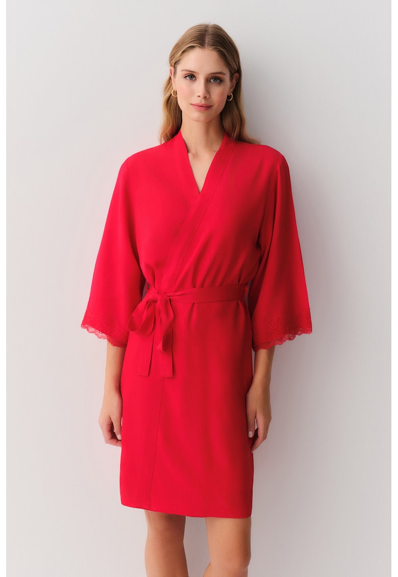 Chimono cu prindere cu cordon