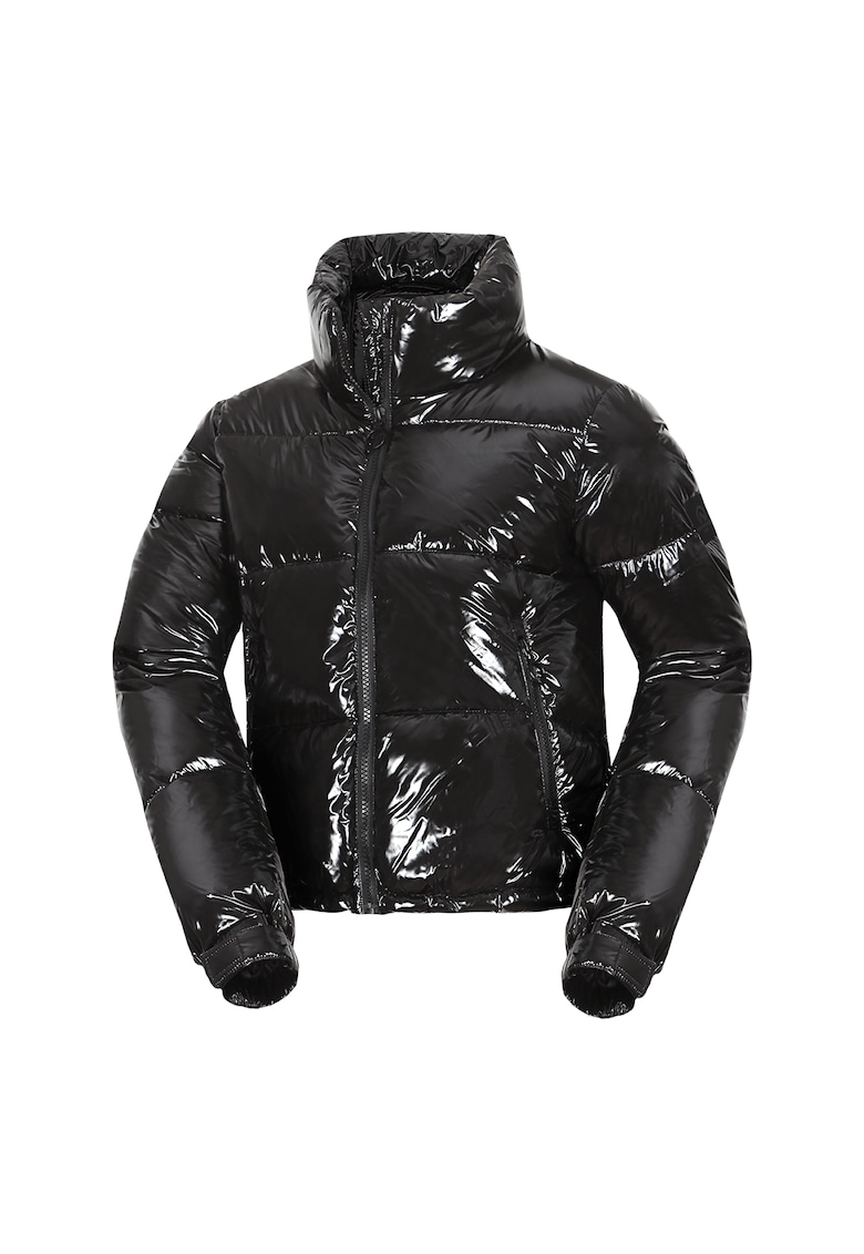 Jacheta crop cu fermoar Madilynn