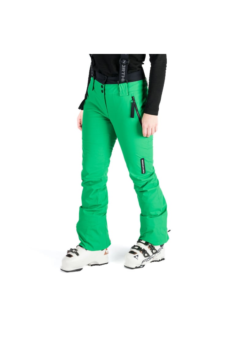 Pantaloni schi 2L 10K/10K dama Mylee - Verde