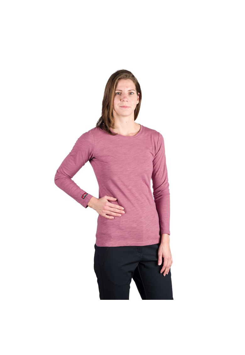 Tricou bumbac dama Carleigh - Dark rose