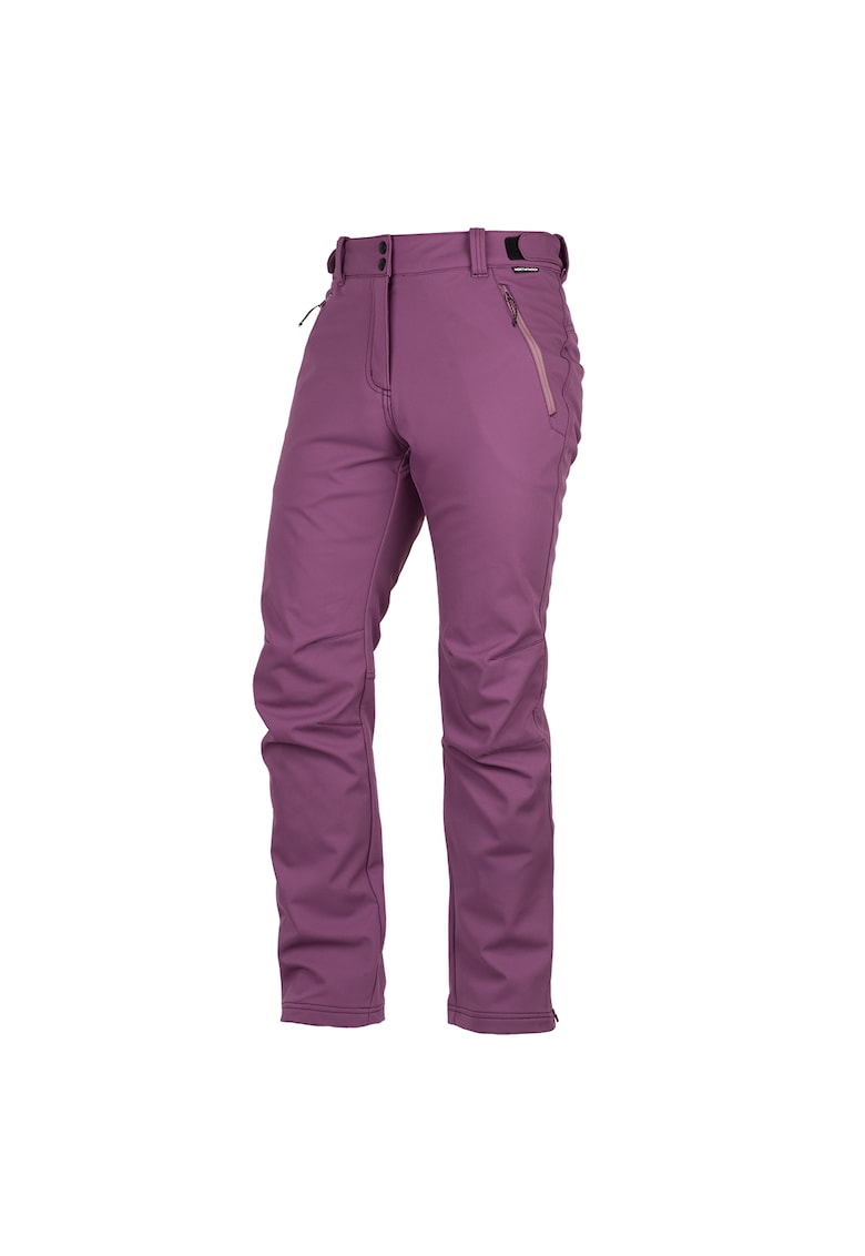 Pantaloni softshell 3L 10K/10K dama Leigh - Mov