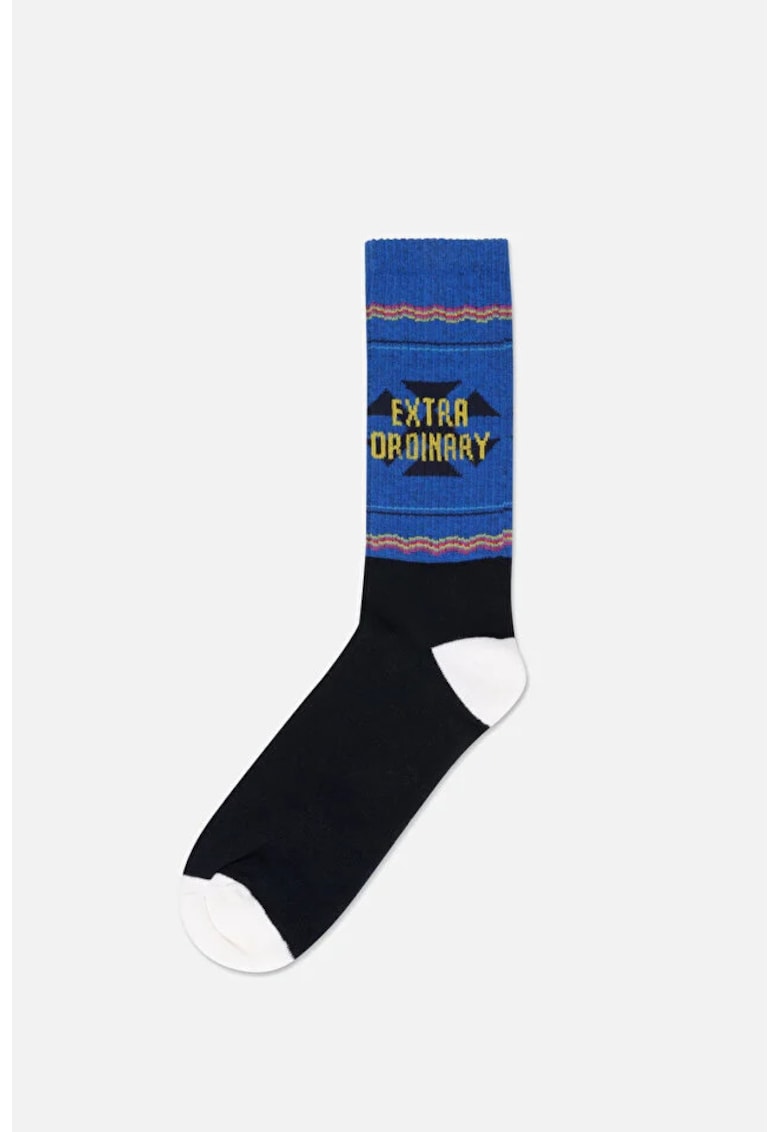 Sosete Barbati  Albastru Ocean - Modern Fit - Bumbac