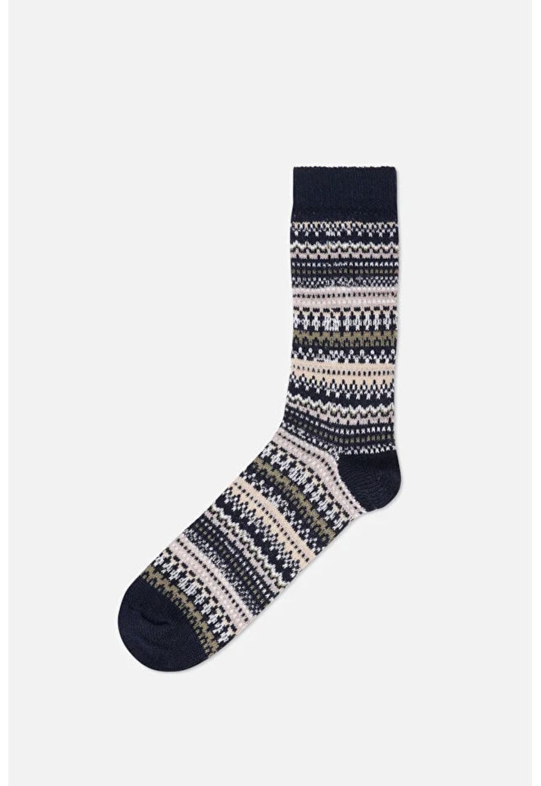 Sosete Barbati -  Albastru Ocean - Bumbac