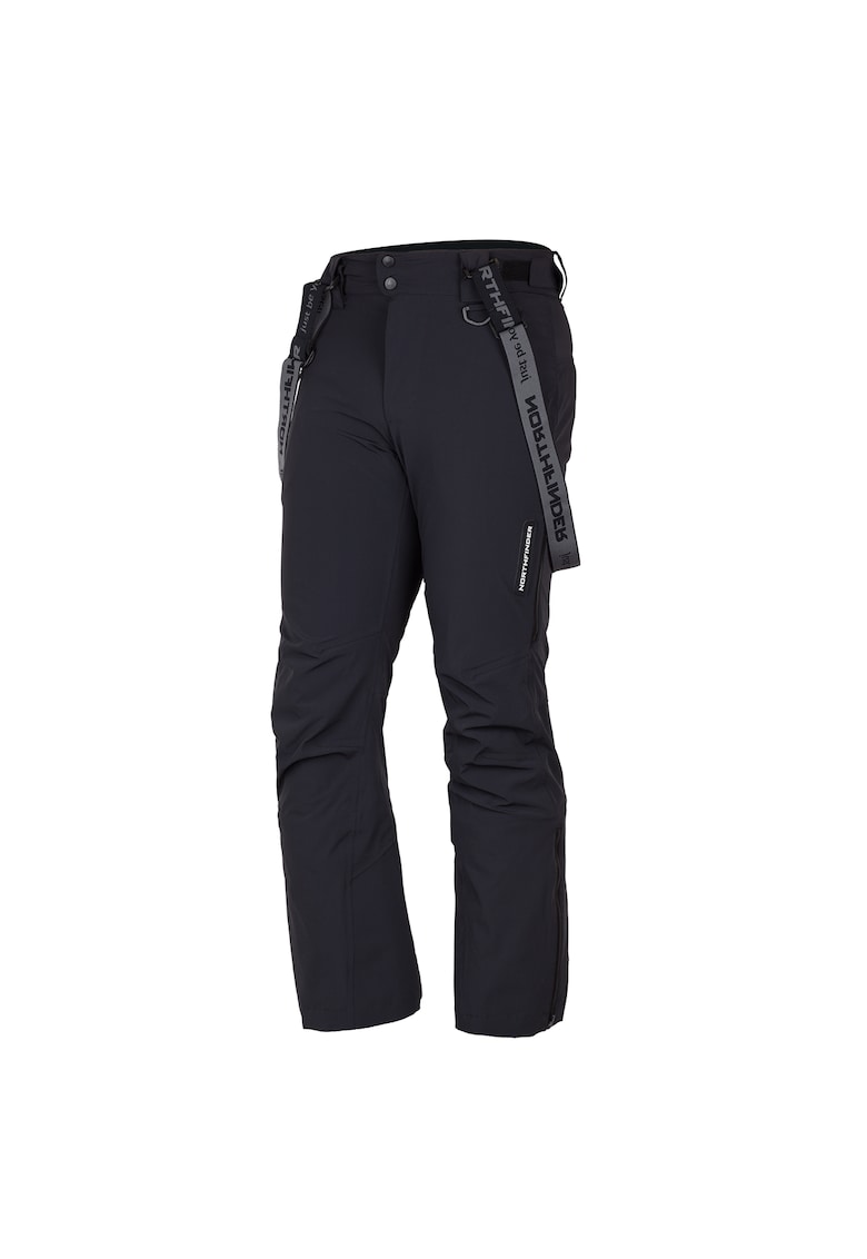 Pantaloni schi 2L 10K/10K barbati Walerian - Negru