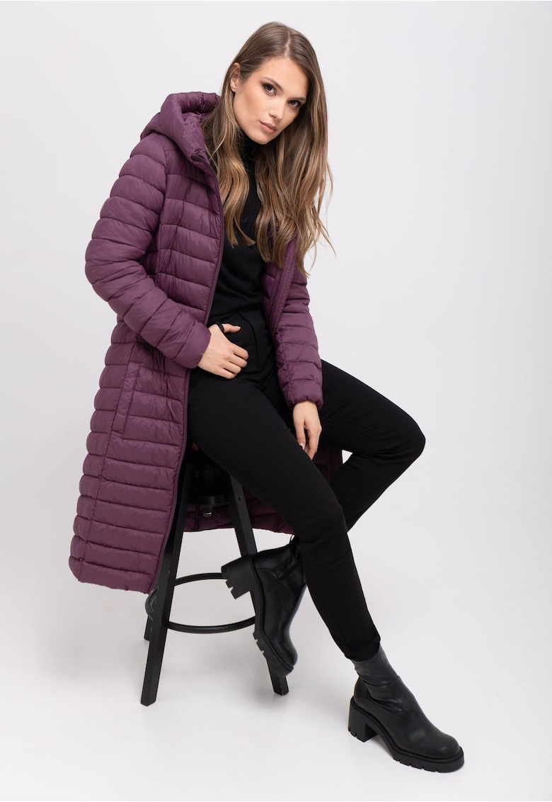 de iarnă matlasată J-Bergamo - Violet - glug