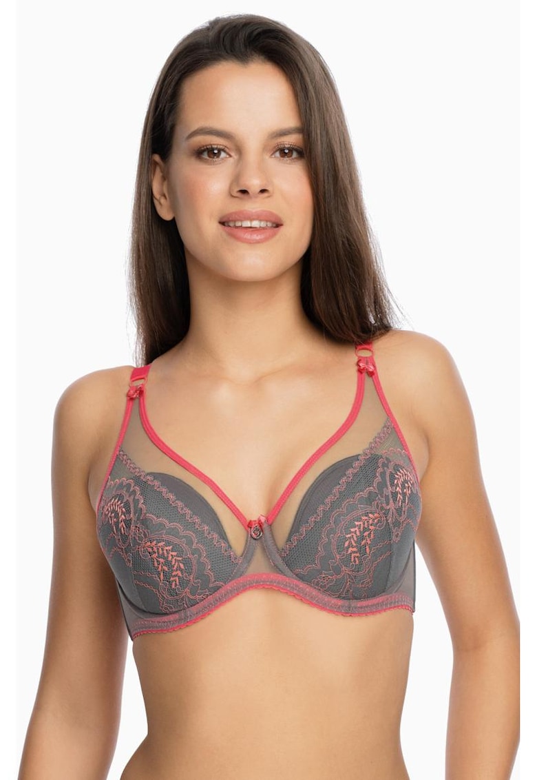 Sutien uni cu semnetente semi-transparente Reja Sutien uni cu semnetente semi-transparente Reja