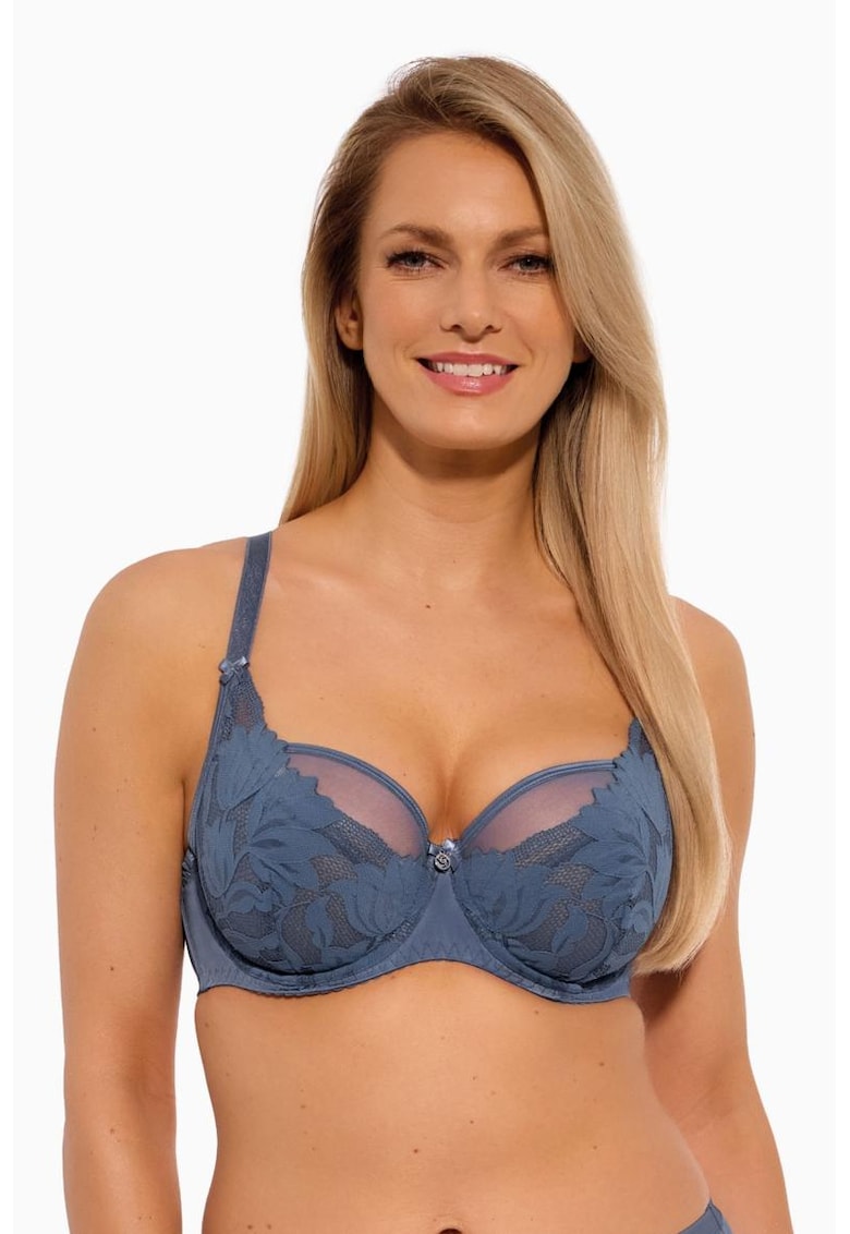 Sutien cu bretele ajustabile si model floral