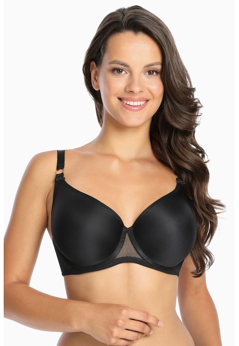 Sutien cu acoperire completa si insertii de plasa