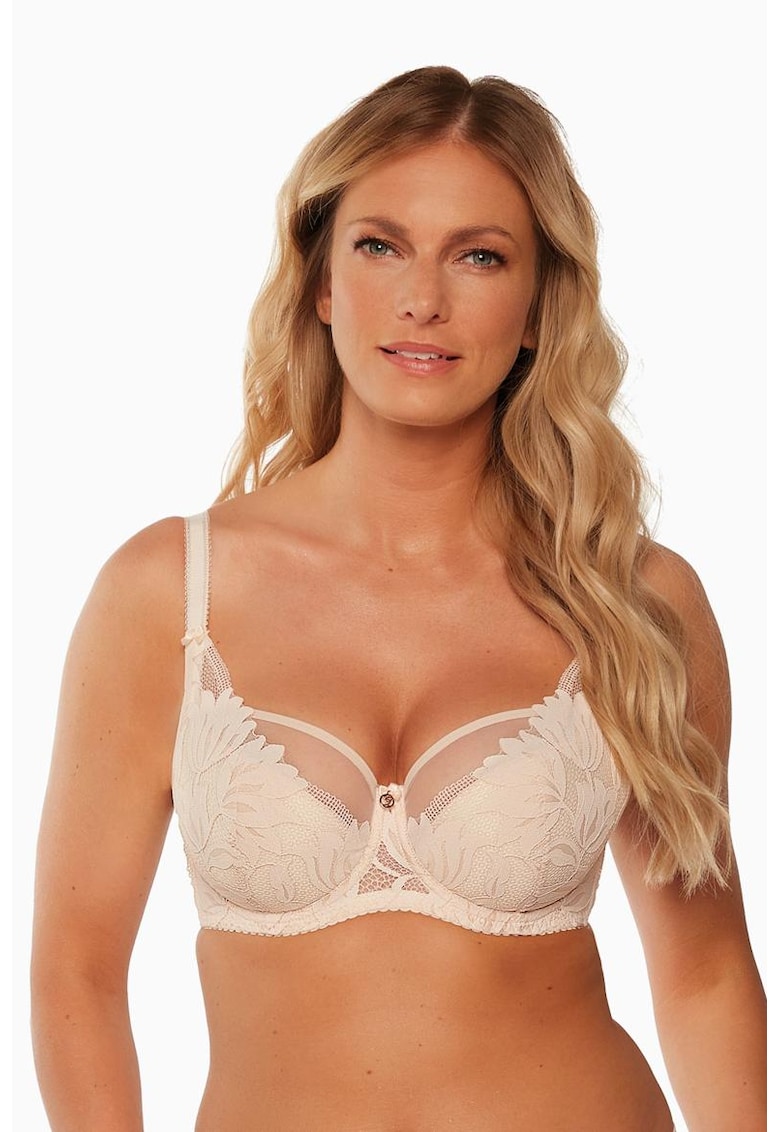 Sutien cu burete subtire si dantela