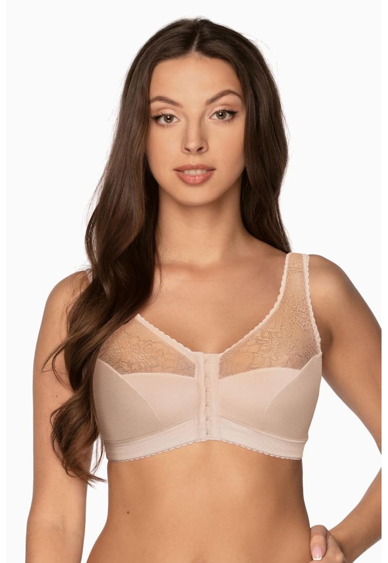 Sutien cu acoperire completa si inchidere in fata Sutien cu acoperire completa si inchidere in fata