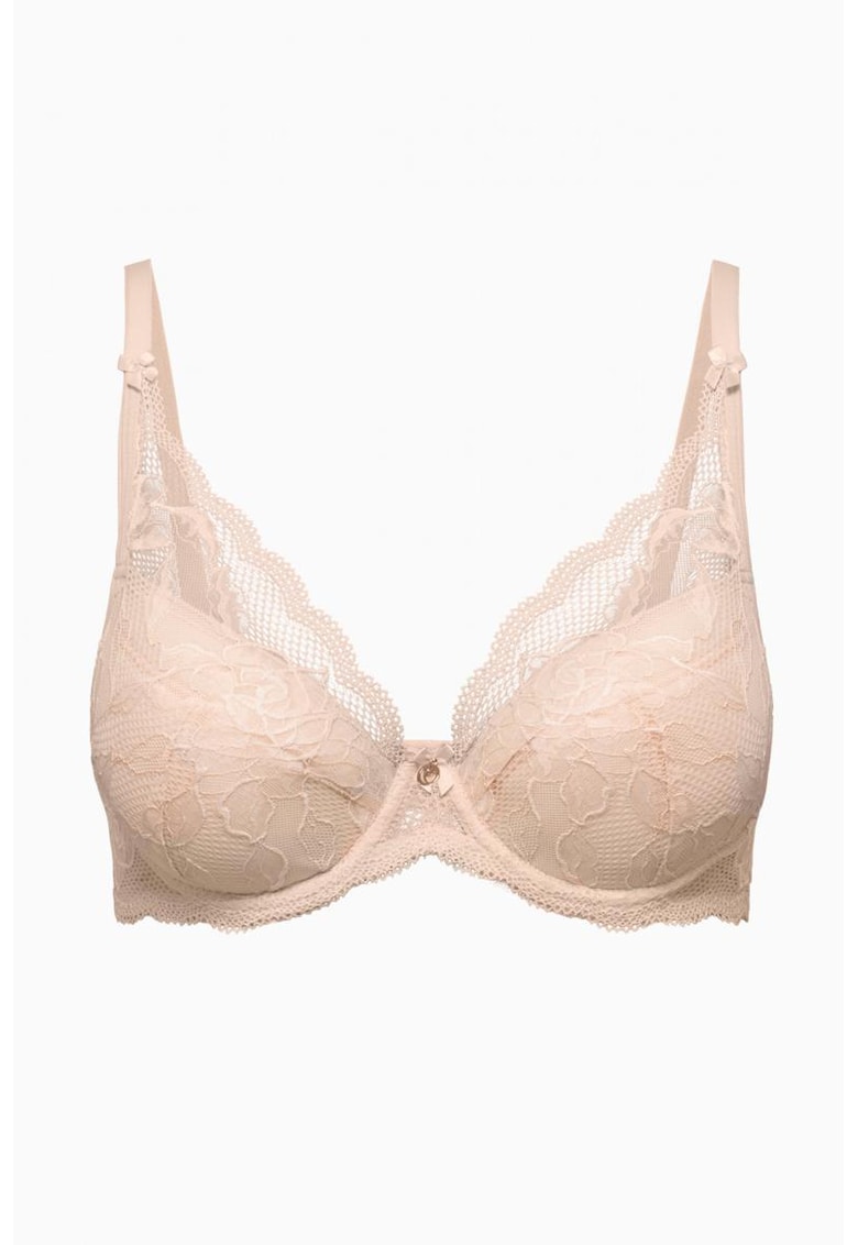 Sutien push-up insertii de dantela Vika