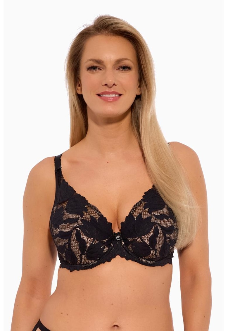 Sutien push-up cu model floral Sophia