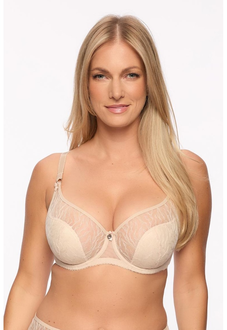 Sutien Sabina cu detalii cu panza