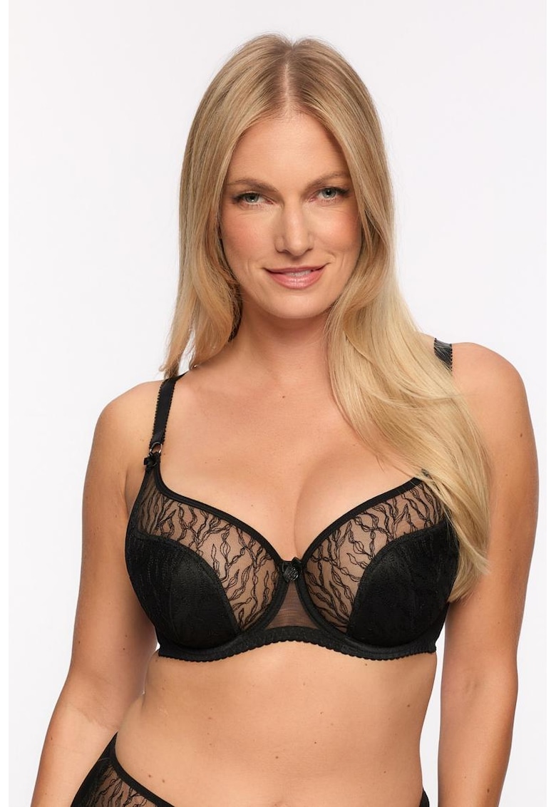 Sutien Sabina cu aramtura&detalii din panza