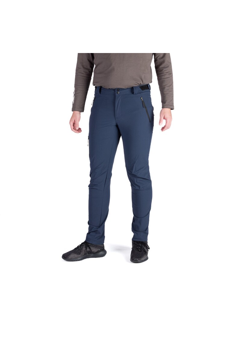 Pantaloni outdoor stretch extra lungi barbati Julek - Blue nights