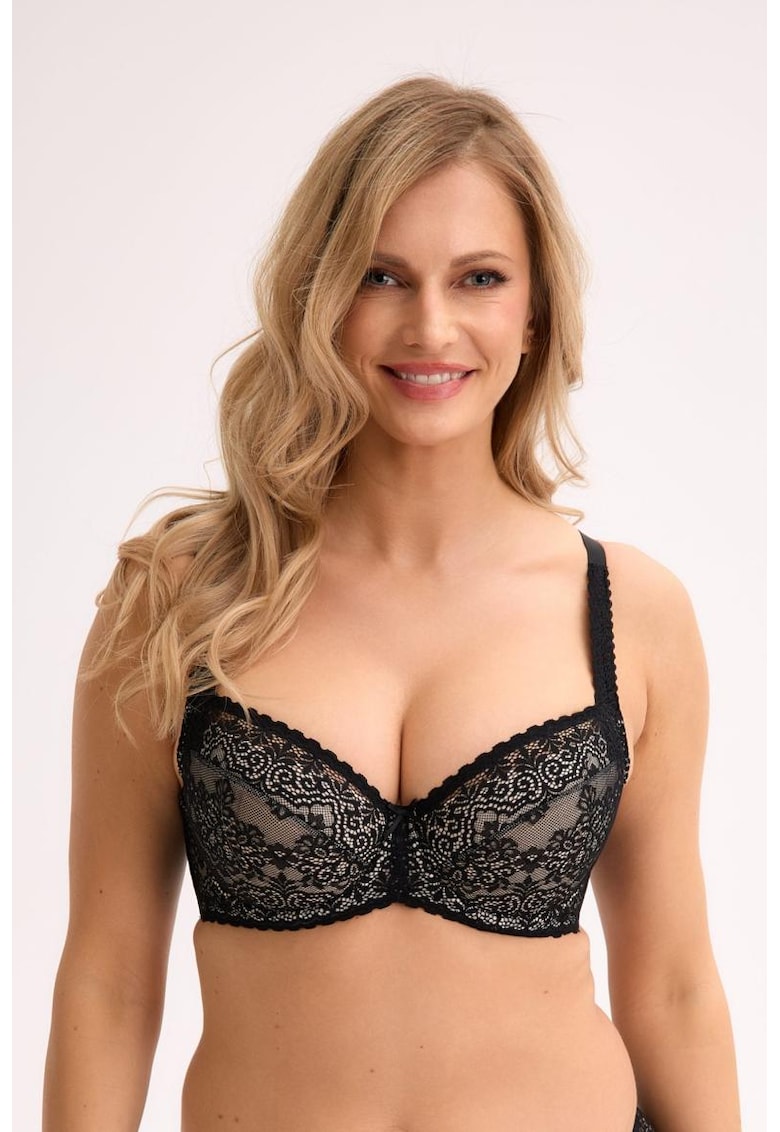 Sutien cu cupa intreaga uni si bretele ajustabile