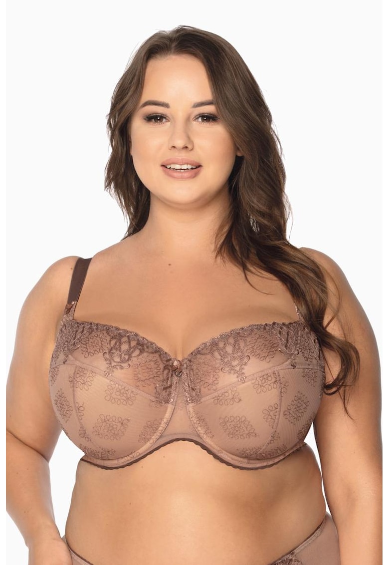 Sutien clasic cu broderie