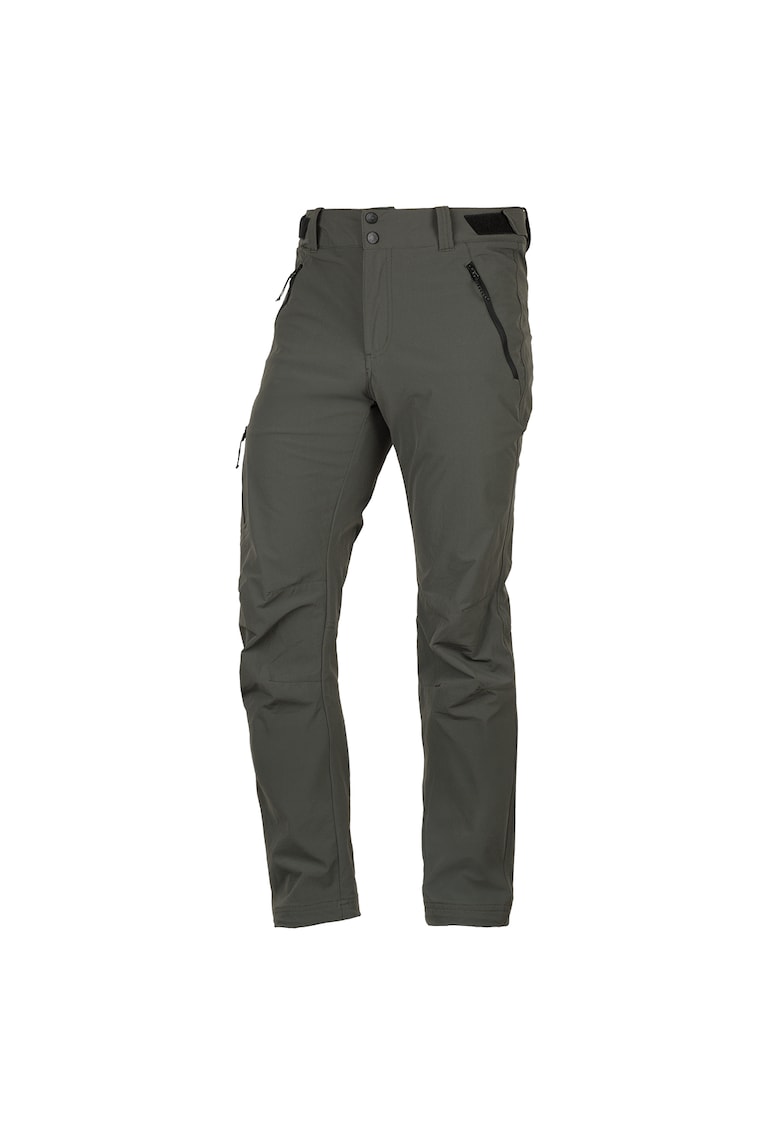Pantaloni outdoor stretch barbati Borys - Verde inchis