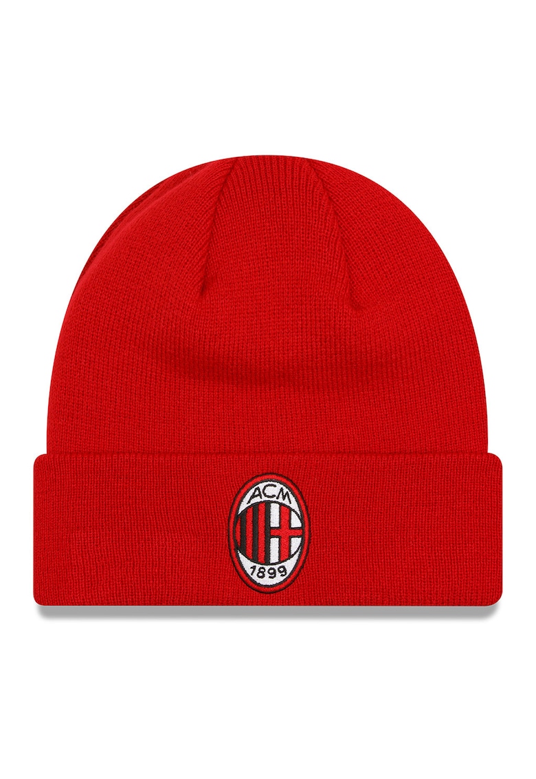 Caciula tricotata cu manseta AC Milan