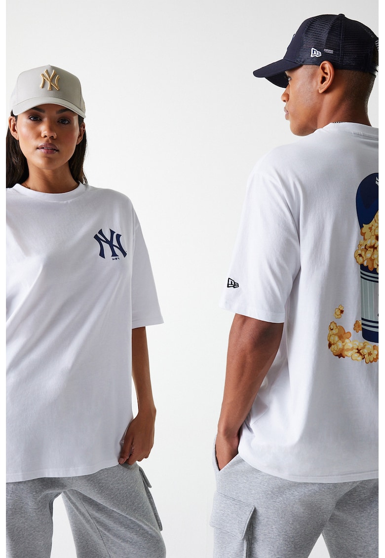 Tricou supradimensionat unisex din bumbac