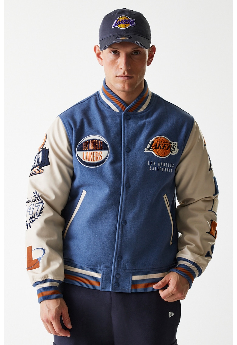 Jacheta Varsity cu aplicatie logo NBA