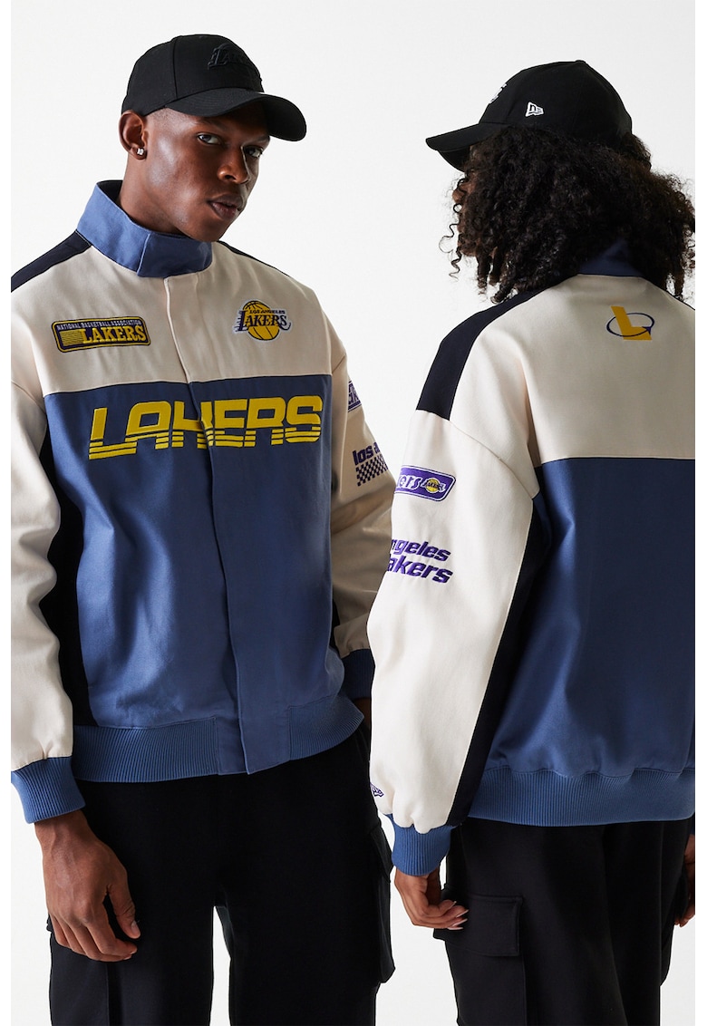 Jacheta cu fermoar - logo si guler