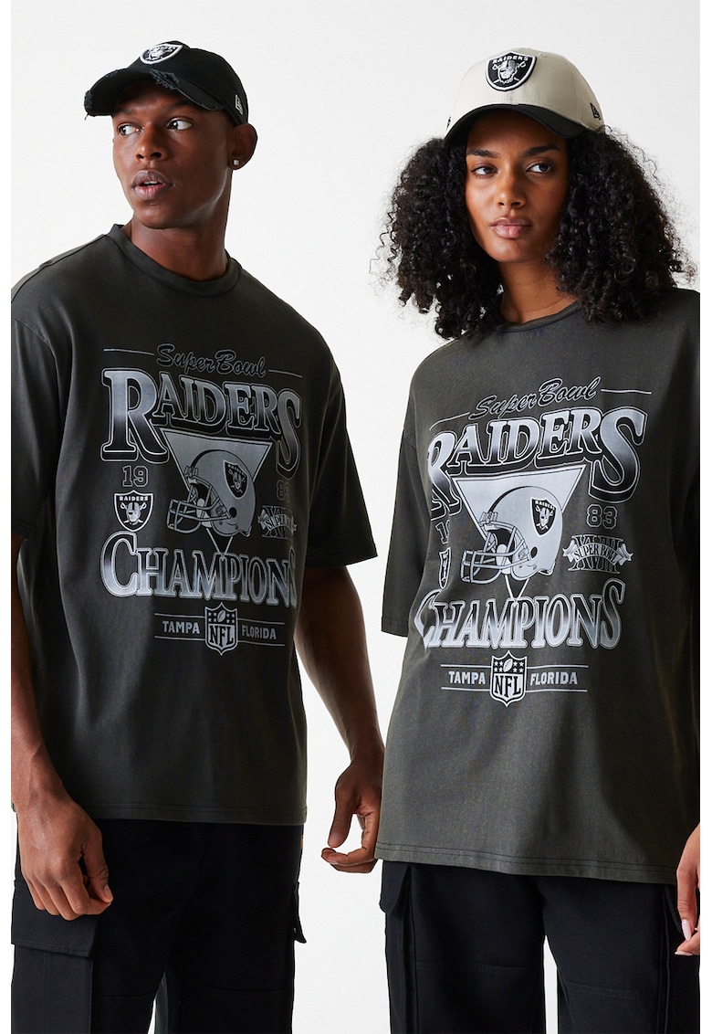Tricou lejer unisex cu imprimeu grafic
