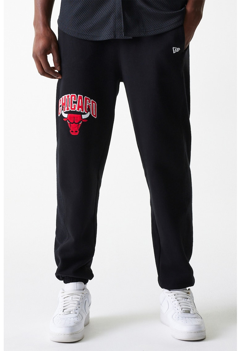 Pantaloni de trening din bumbac NBA Chicago Bulls - Rosu/Negru