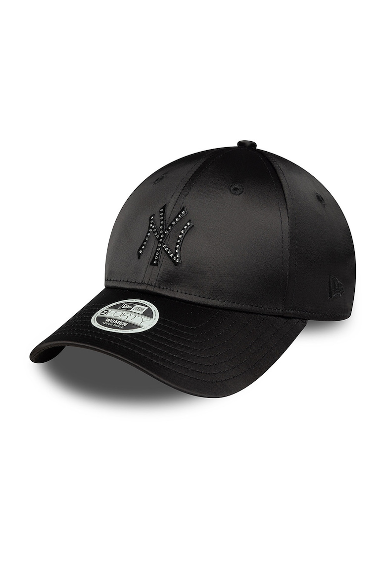Sapca cu logo si detalii cu strasuri 9FORTY® - Negru