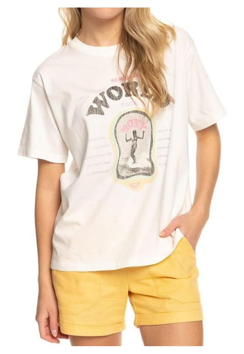 Tricou lejer cu imprimeu grafic Moonlight Sunset -