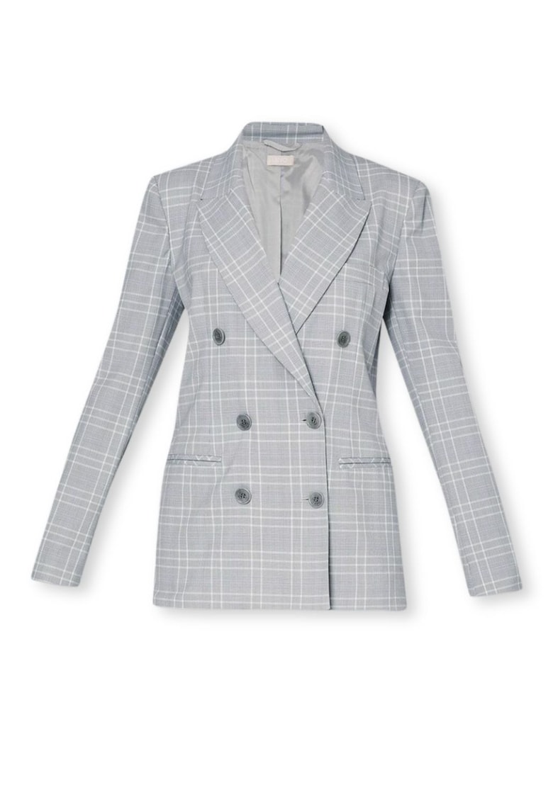 Sacou cu model in carouri -