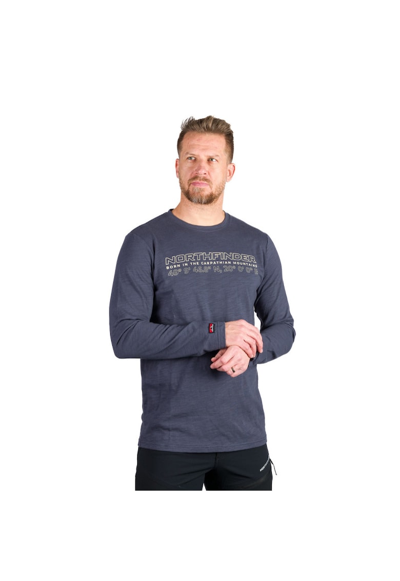 Tricou bumbac organic barbati Denes - Blue nights