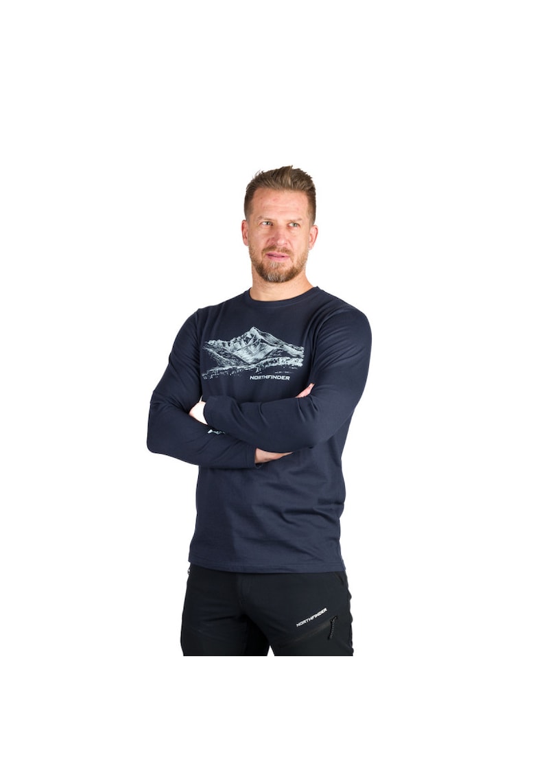 Tricou bumbac organic barbati Dacso - Blue nights