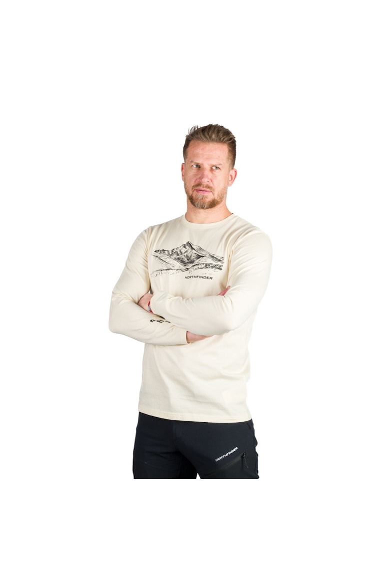 Tricou bumbac organic barbati Dacso - Crem