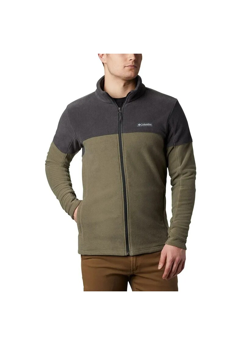 Pulover polar Basin Trail III Full Zip - Verde