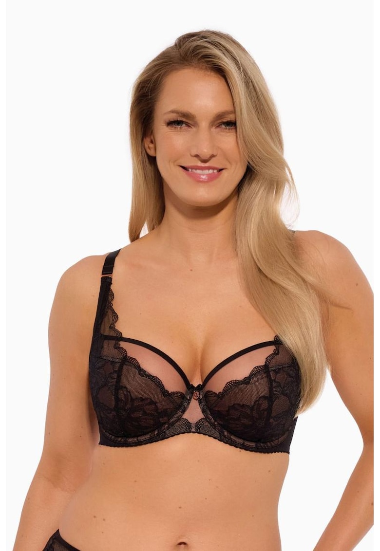Sutien din dantela cu burete subtire Mari