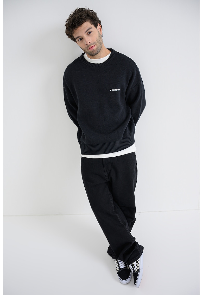 Bluza de trening cu maneci cazute si croiala lejera