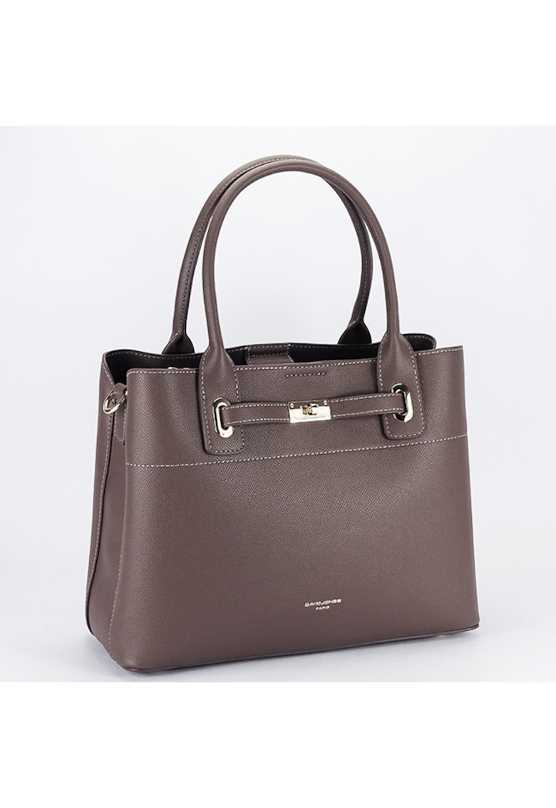 Geanta mare taupe inchis  CM7744 12 18170