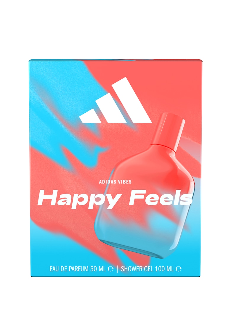 Set Vibes Happy Feels: Apa de Toaleta 50 ml + Gel de dus 100 ml