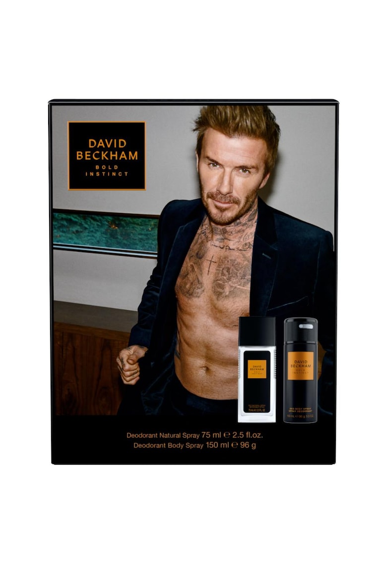 Set Bold Instinct: Deodorant Natural Spray 75 ml + Deodorant Body Spray 150 ml
