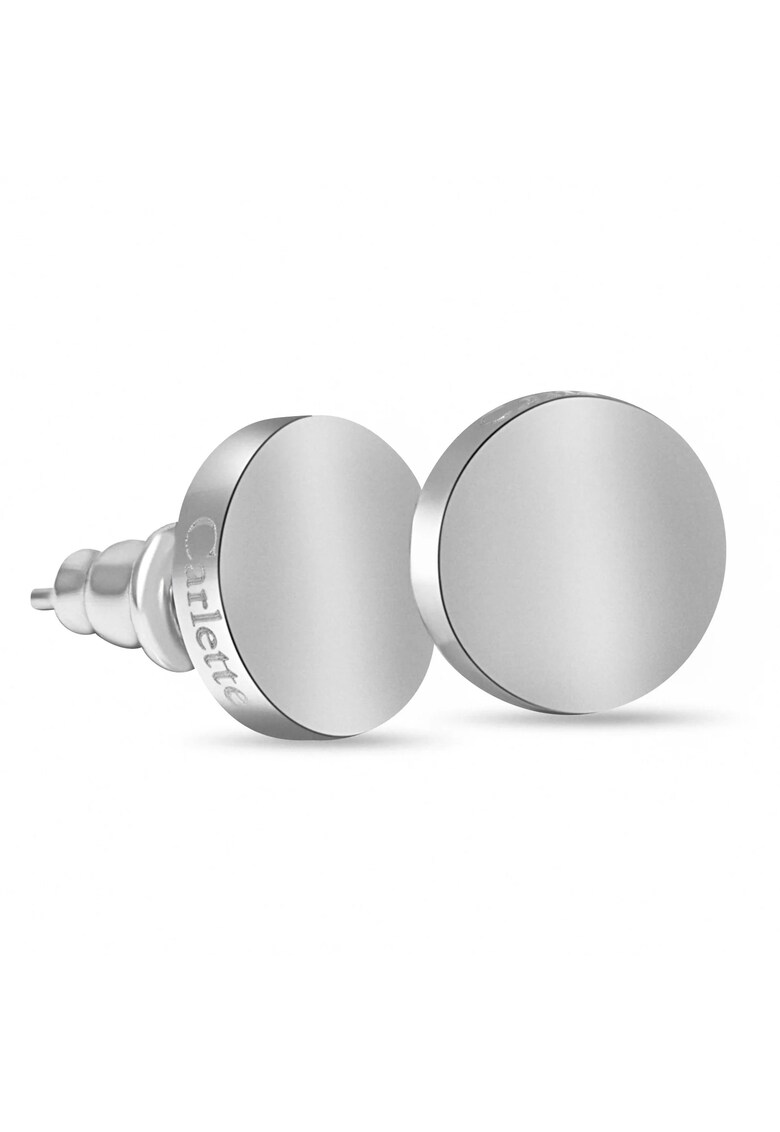 Cercei din otel inoxidabil hipoalergenic - placati cu rodiu Simply You