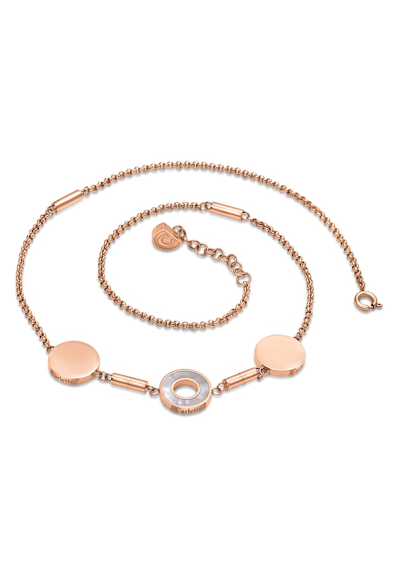 Colier personalizabil - din otel inoxidabil hipoalergenic - placat cu aur 14k Le Collier