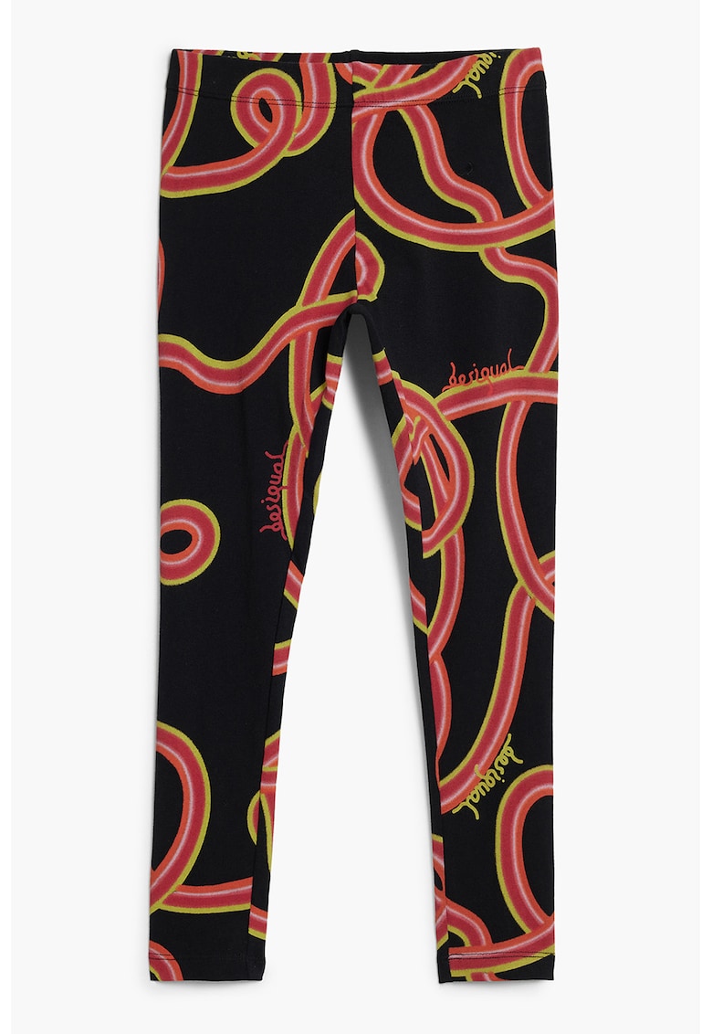 Colanti cu imprimeu grafic