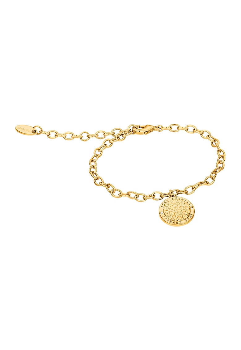 Bratara cu talisman logo - Auriu