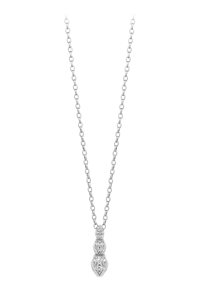 Colier din alama cu element in forma abstracta