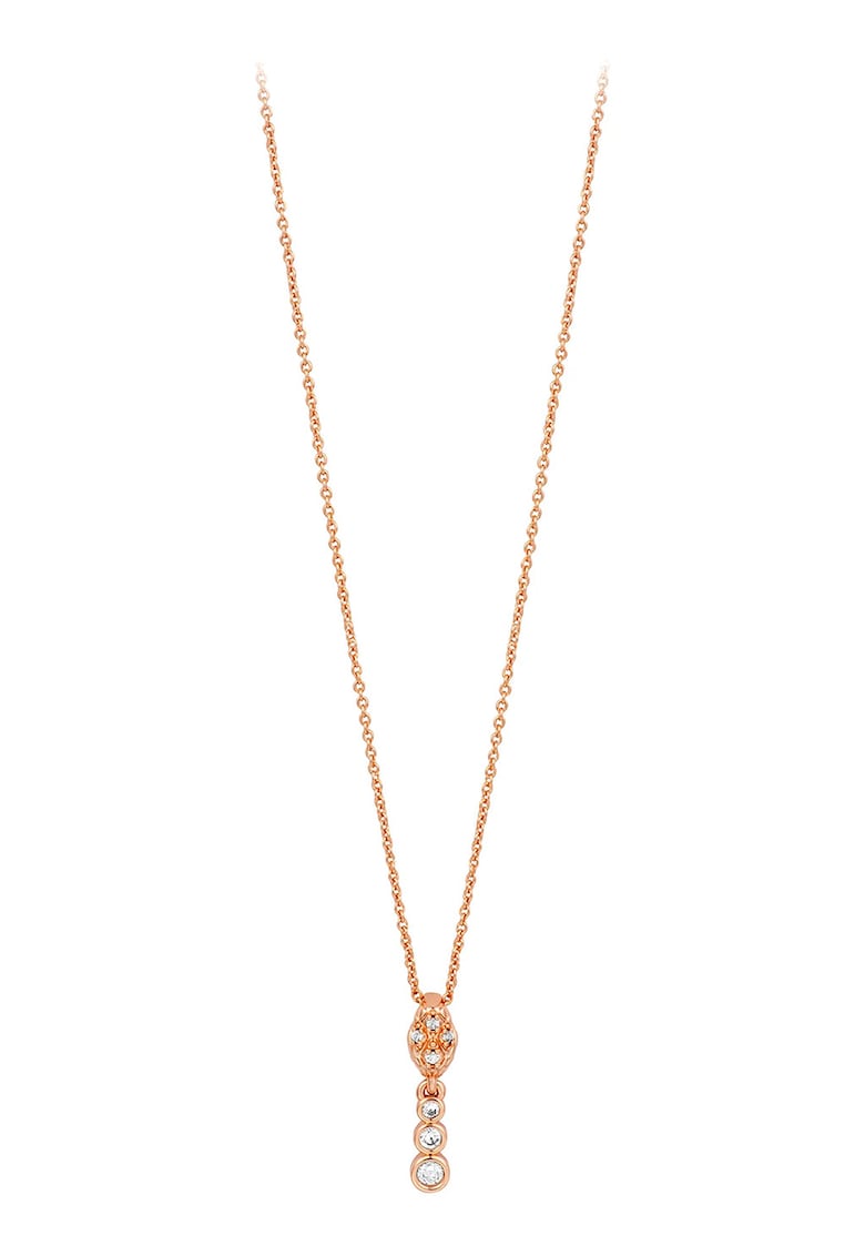 Colier cu zirconia - Auriu