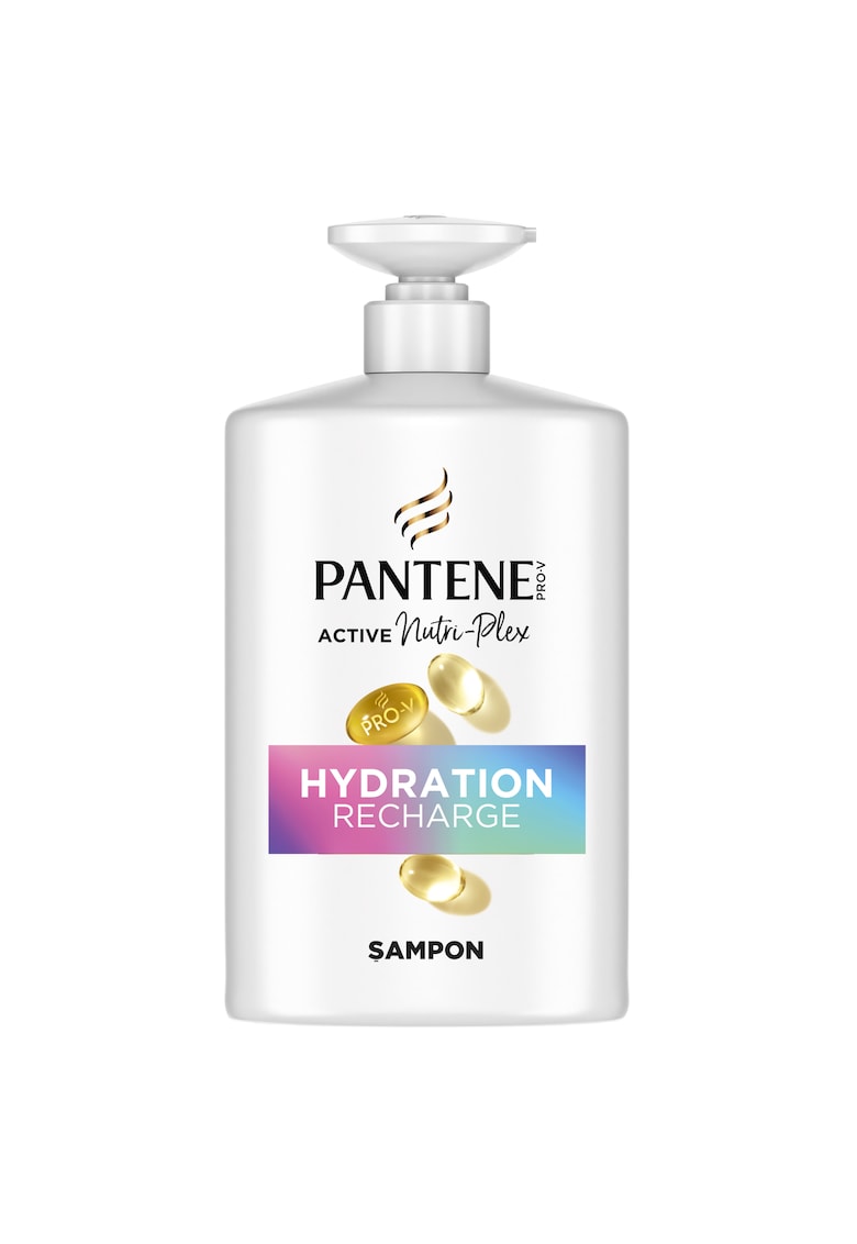 Sampon Pro-V Moisture Recharge pentru par normal si uscat cu tehnologie Active Nutri-Plex - fara uleiuri minerale - ml - 800 ml