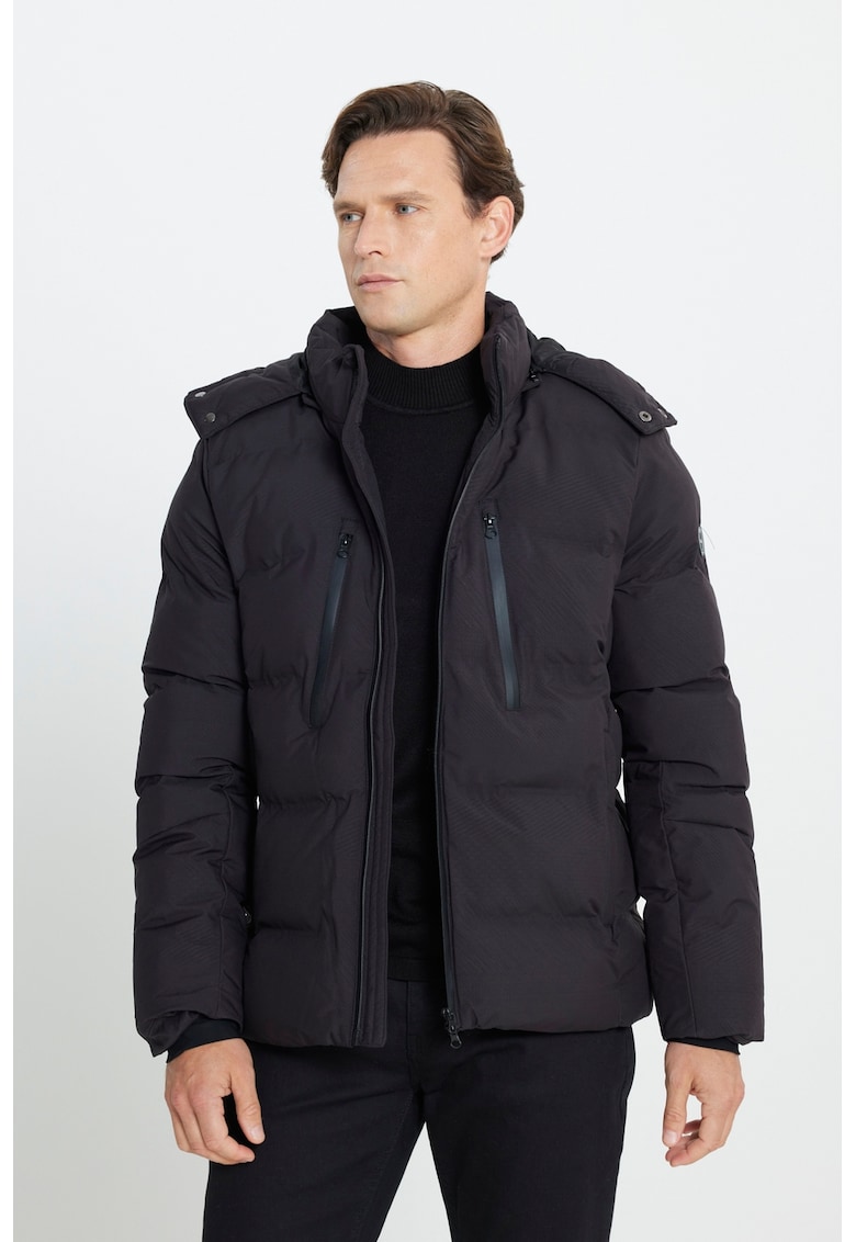 Geaca scurta negru AC&Co