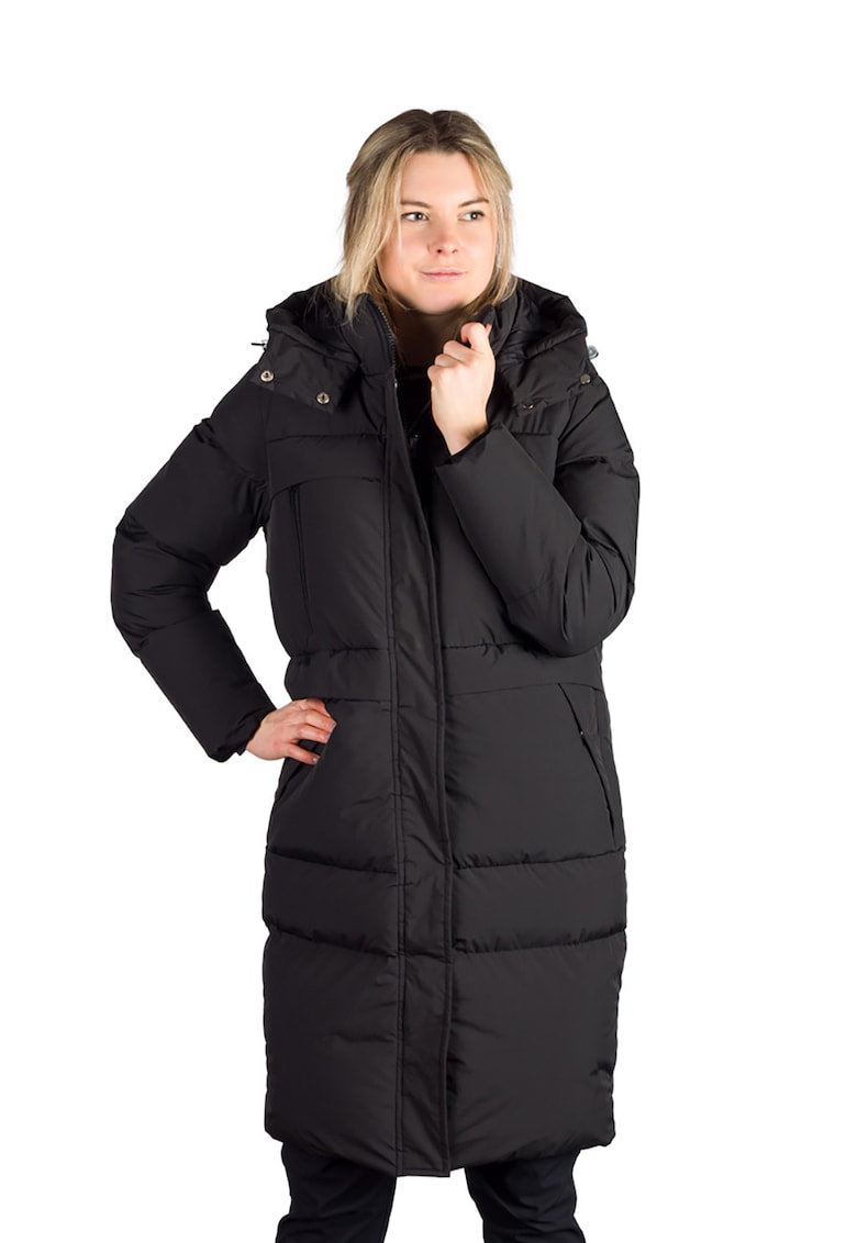 Geaca lunga cu fermoar Evelynn