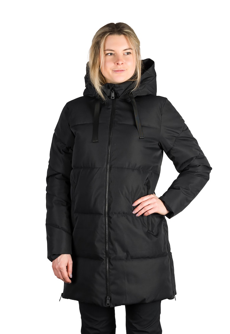 Jacheta scurta cu gluga Arya